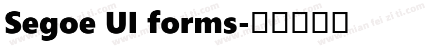 Segoe UI forms字体转换